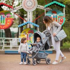 Прогулянкова коляска Lorelli Daisy Cool GREY
